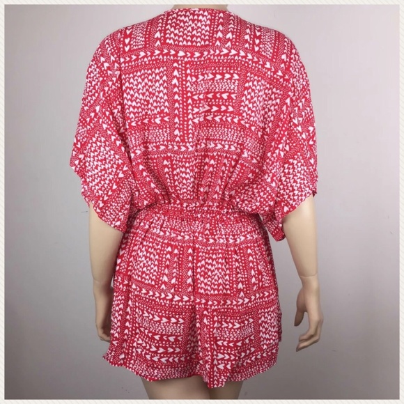 Victoria's Secret OS Hearts Print Kimono Robe NWT - Picture 6 of 8